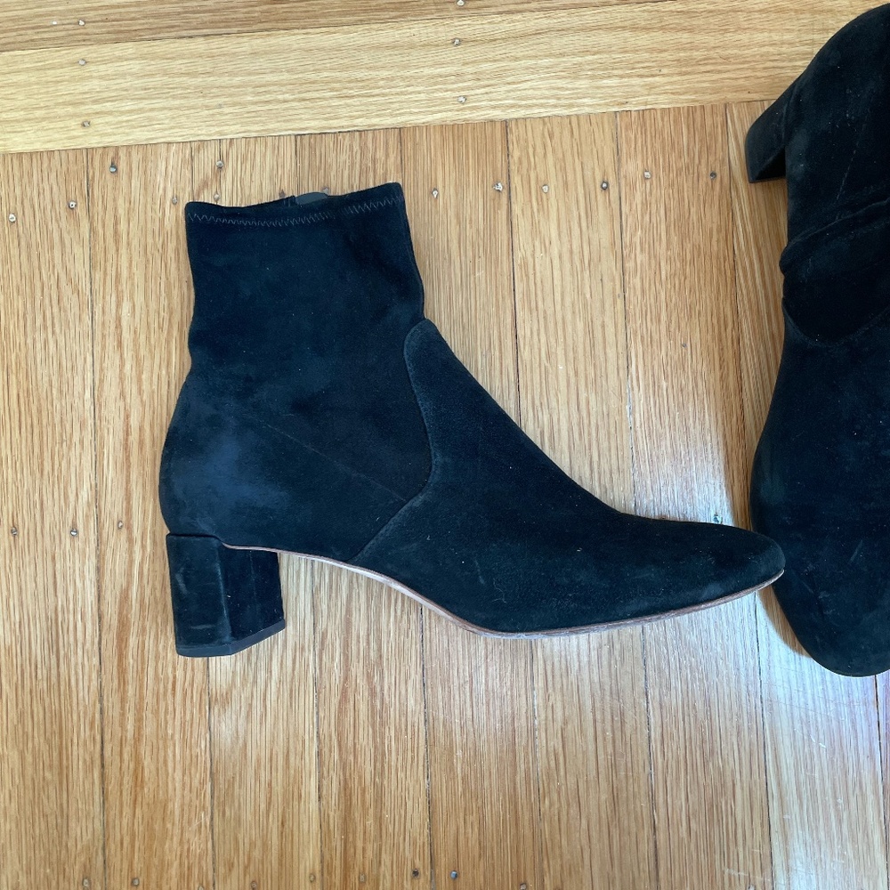 Loeffler Randall Cynthia Suede Ankle Boots